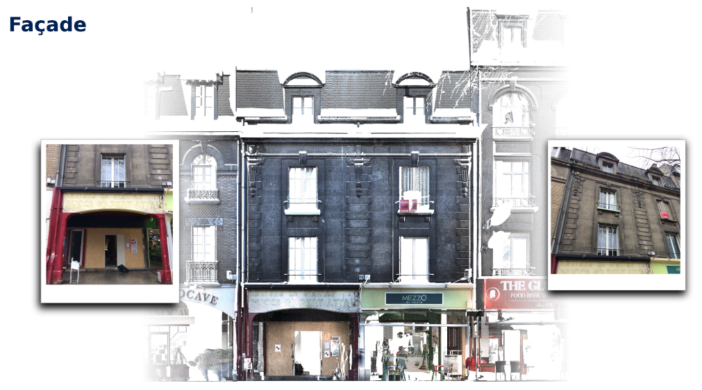 Relevé 3D complet d’un bâtiment multi-étages