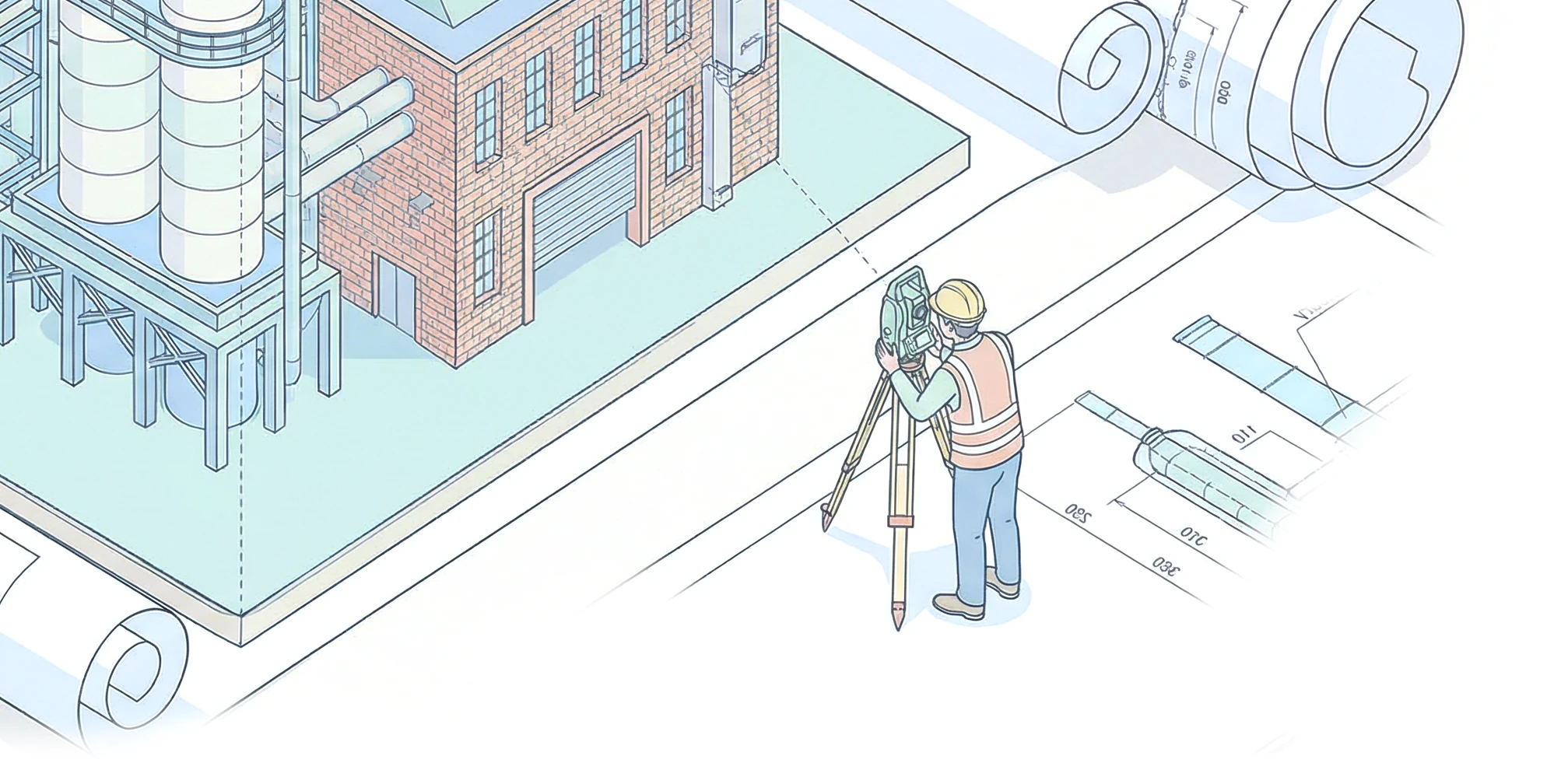 Décoration architecturale géométrique haut gauche